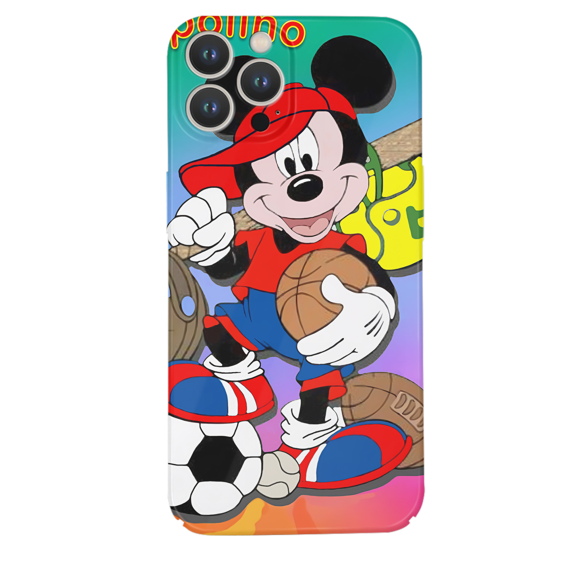 （画像用） ミッキーマウス Mickey Mouse 【iPhone 14シリーズ対応】ハードケース